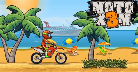 com Get on your motorbike and try to beat 25 challenging levels as fast as you can. . Moto x3m crazy games